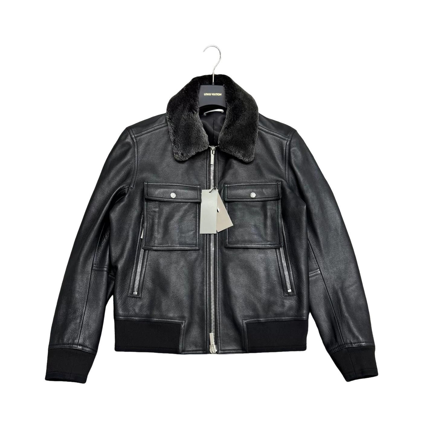 Dior Dior Fur Collar Leather Jacket Size S Size US S / EU 44-46 / 1 - 1 Thumbnail