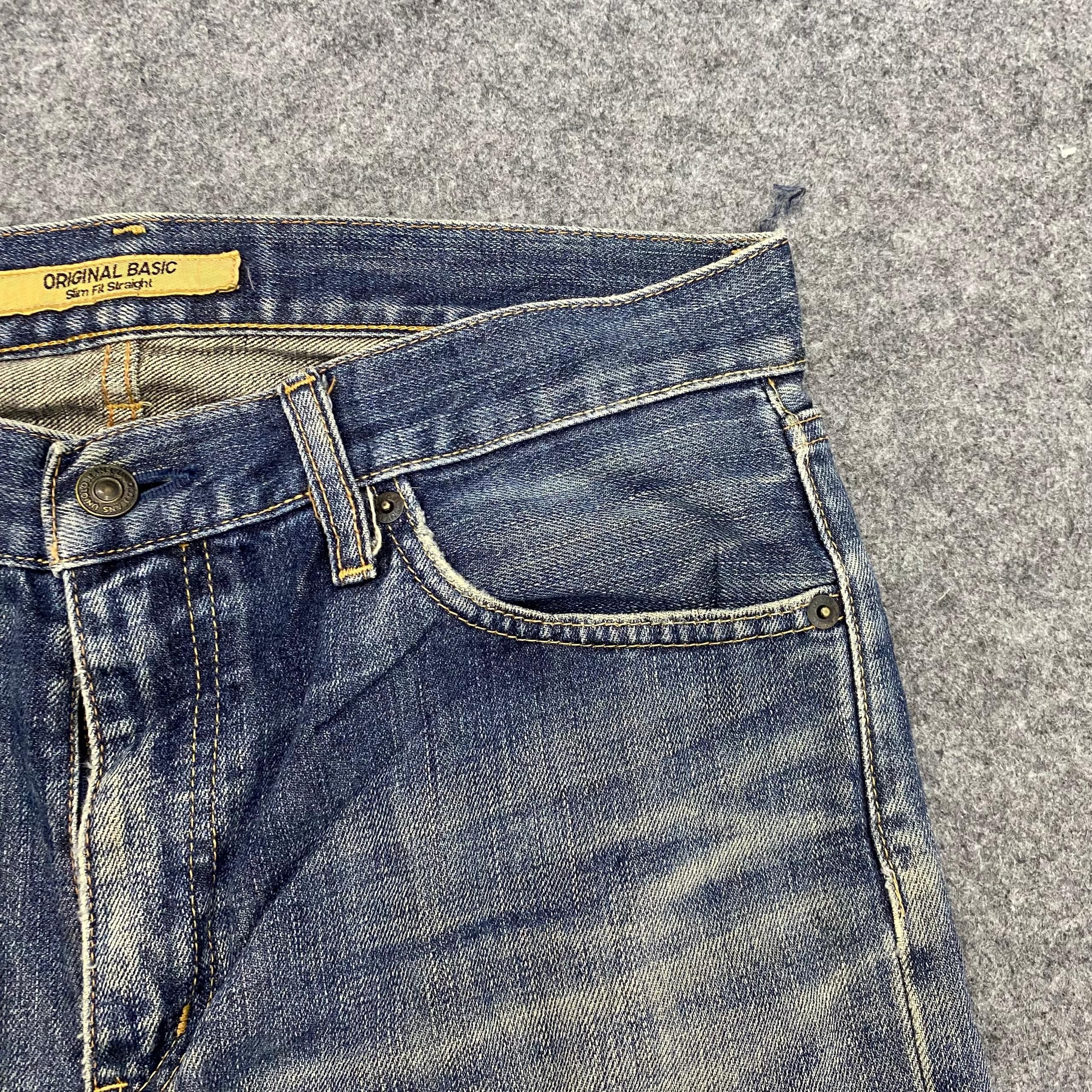 Japanese Brand 💥Delete 💥 Uniqlo Distressed Denim Size US 34 / EU 50 - 9 Thumbnail