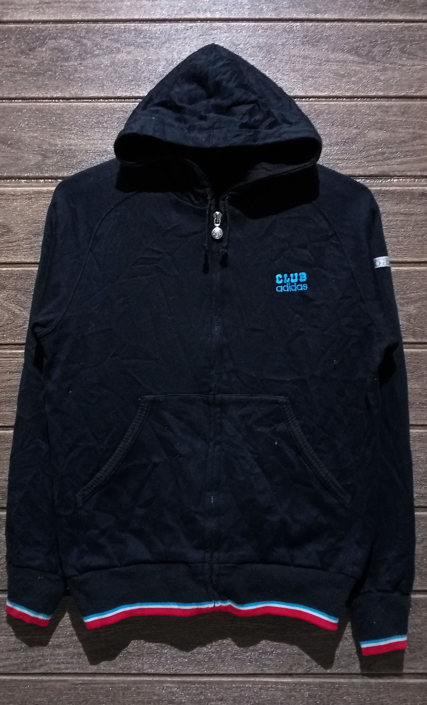 Adidas Vintage '80s Adidas Club Pullover Hoodie made in Japan Size US S / EU 44-46 / 1 - 1 Thumbnail