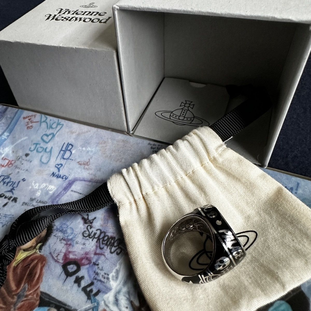 Jewelry × Palace × Vivienne Westwood PALACE College Ring Size ONE SIZE - 4 Thumbnail
