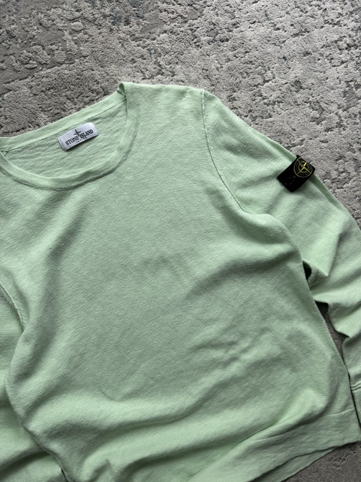 Stone Island Stone Island Knitted Junior Cotton Sweater Size S / 14 Size US S / EU 44-46 / 1 - 3 Thumbnail