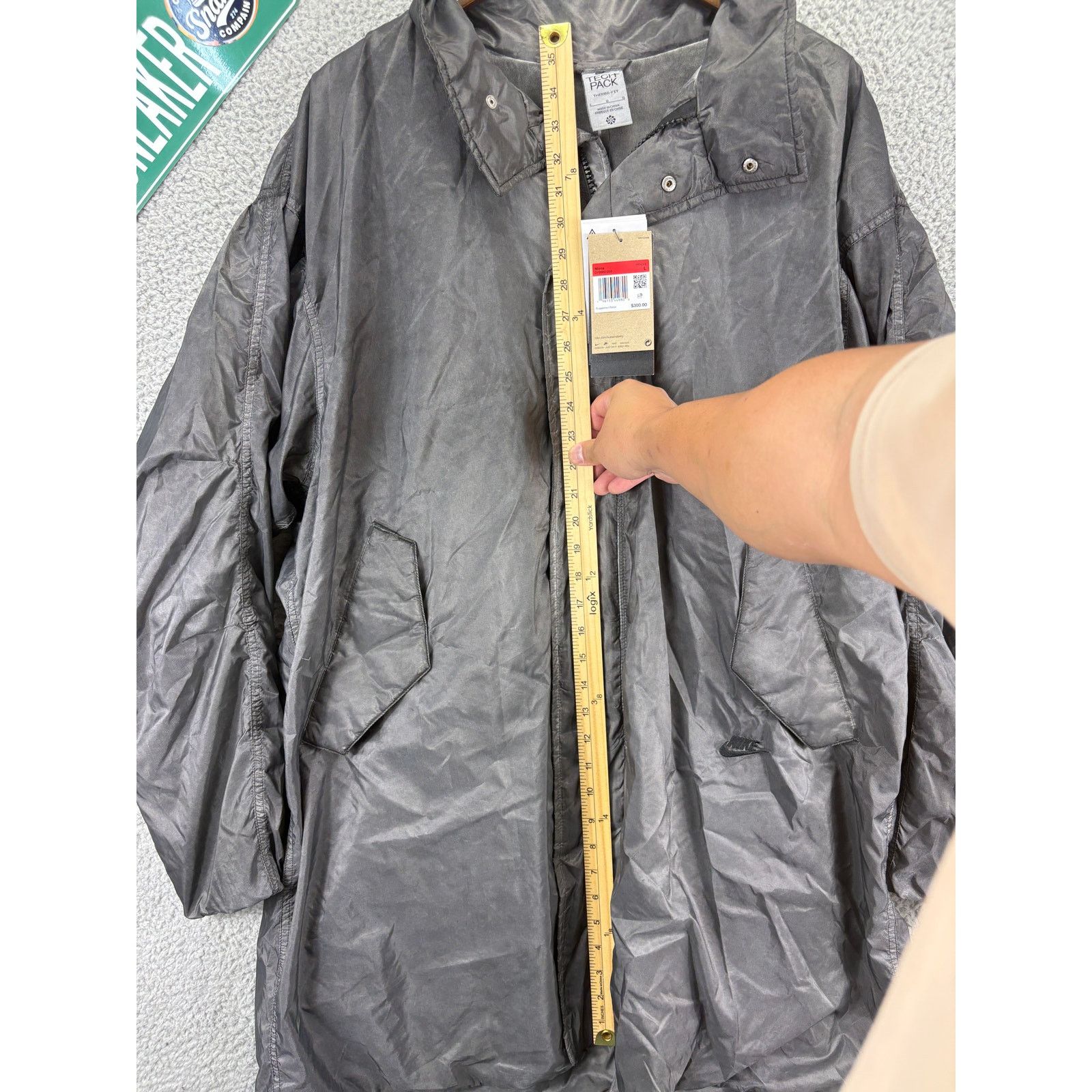 Nike Nike Tech Pack Parka Jacket Mens Large Grey Therma-Fit Gray Size US L / EU 52-54 / 3 - 2 Thumbnail