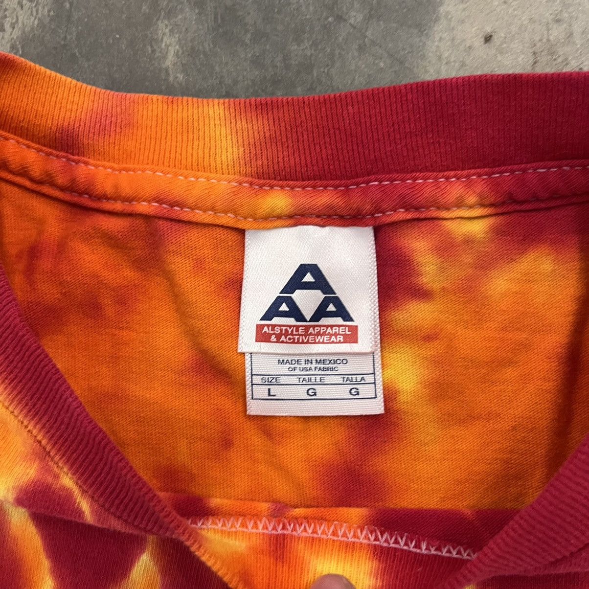 Alstyle × Vintage Vintage Y2K Grateful Dead liquid blue style tie dye t shirt Size US L / EU 52-54 / 3 - 2 Thumbnail