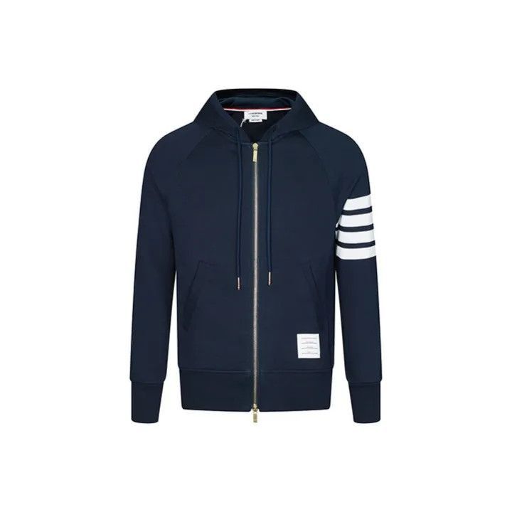 Thom Browne TB Classic Striped Sleeve Hoodie Jacket -2507 Size US M / EU 48-50 / 2 - 7 Thumbnail