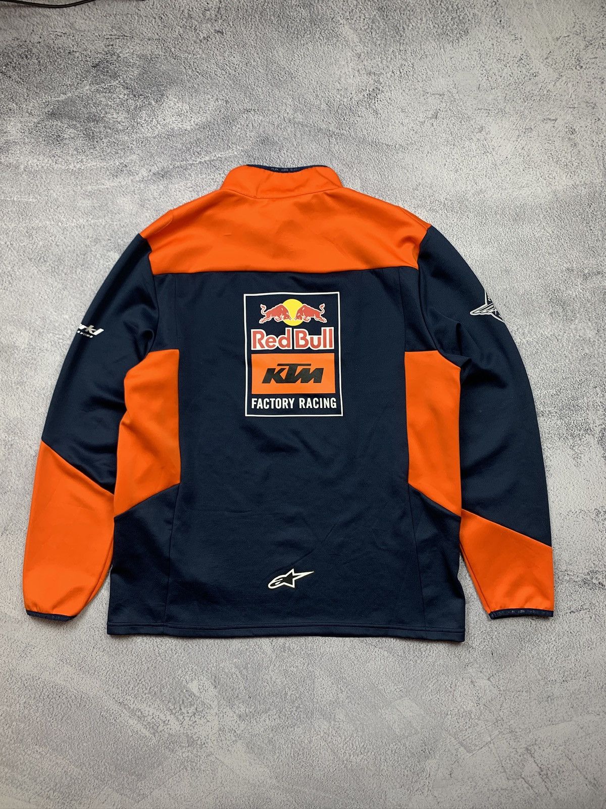 Red Bull Red Bull KTM Racing Pullover Mens L Blue Orange 1/4 Zip Size US L / EU 52-54 / 3 - 10 Thumbnail