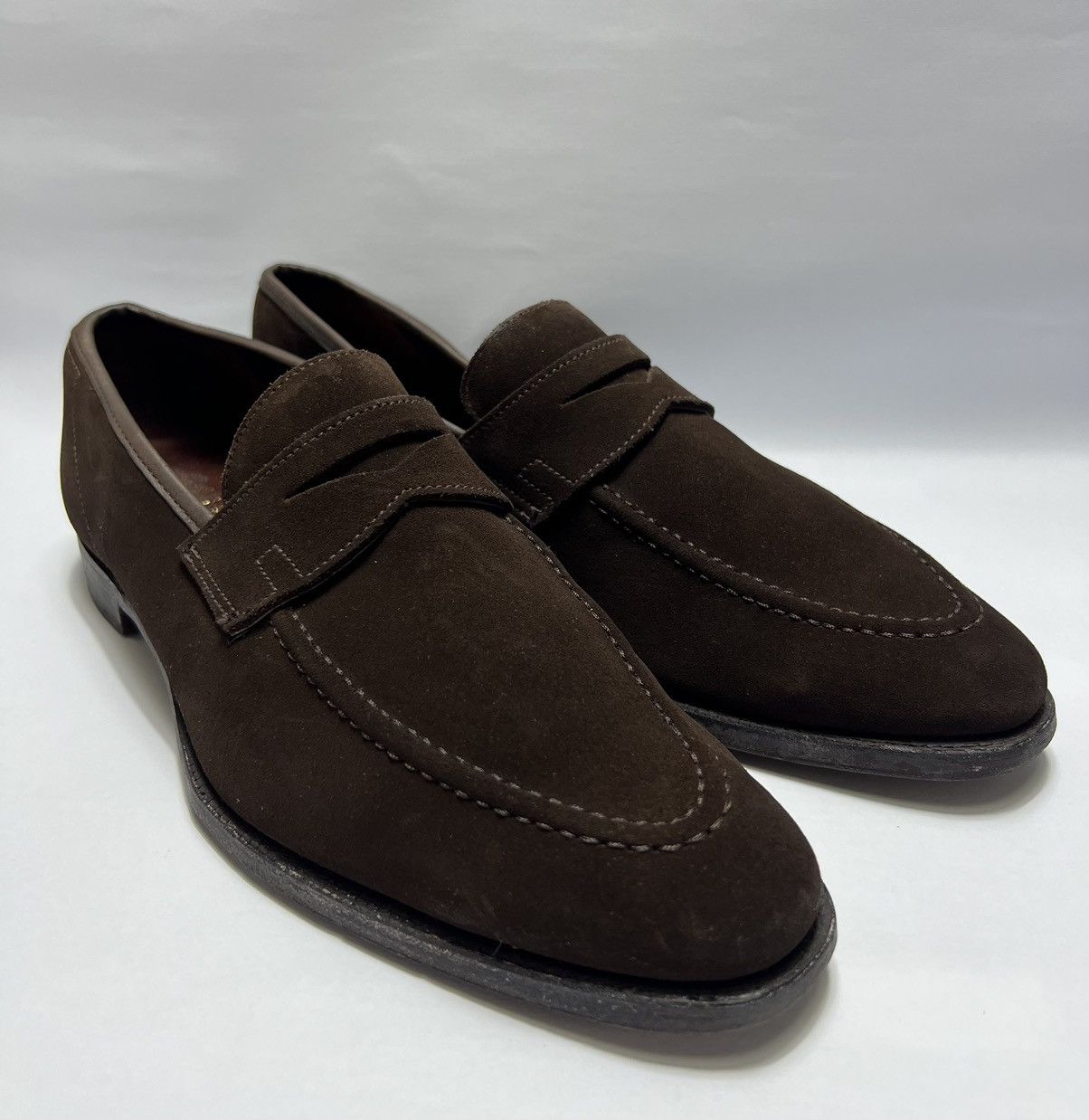 CROCKETT&JONES SYDNEY スエード 8E ペニーローファー シドニー SYDNEY クロケット＆ジョーンズ（Crockett&Jones）通販