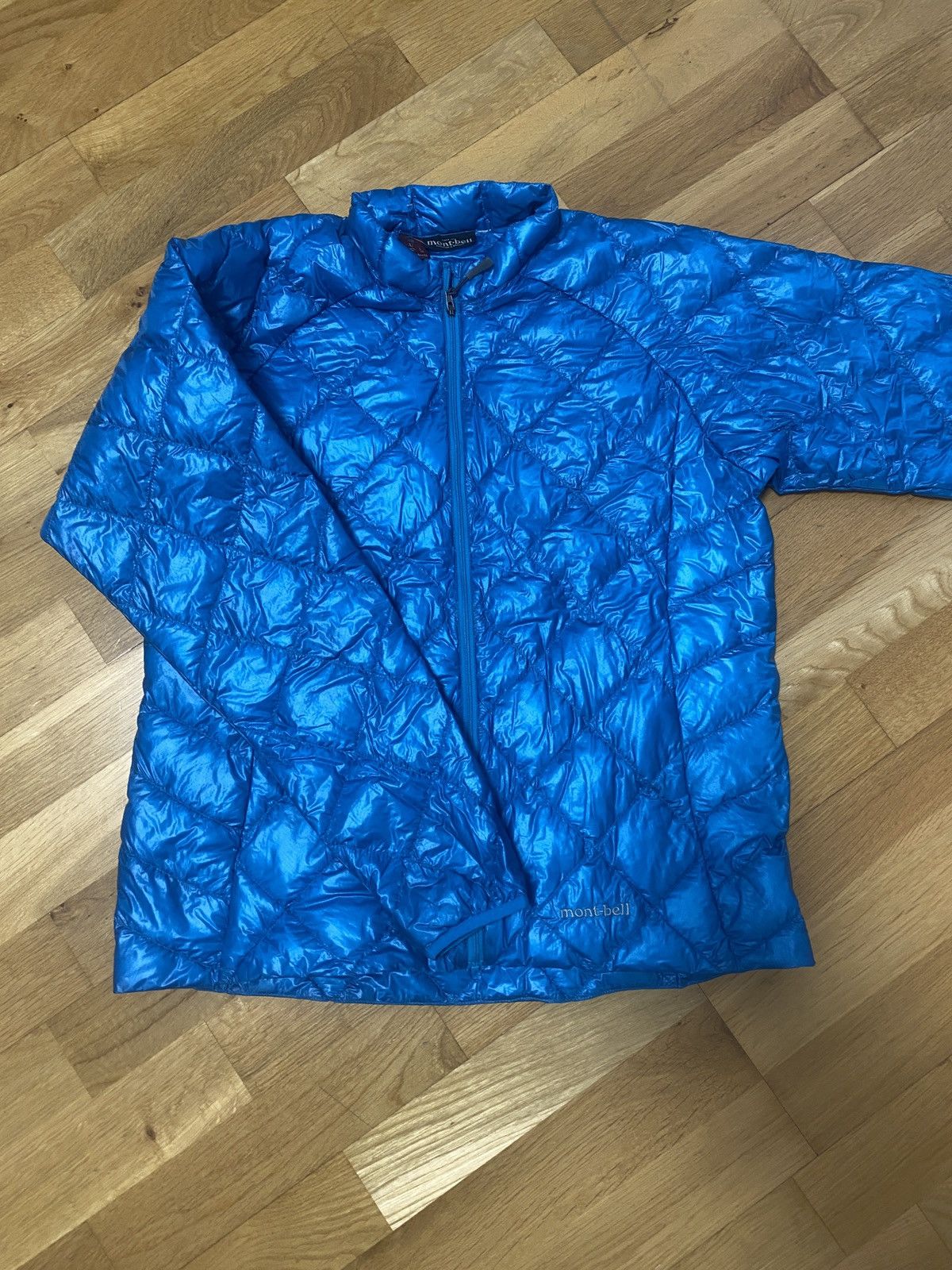 Montbell Montbell women’s puffer jacket blue light down large Size L / US 10 / IT 46 - 1 Thumbnail