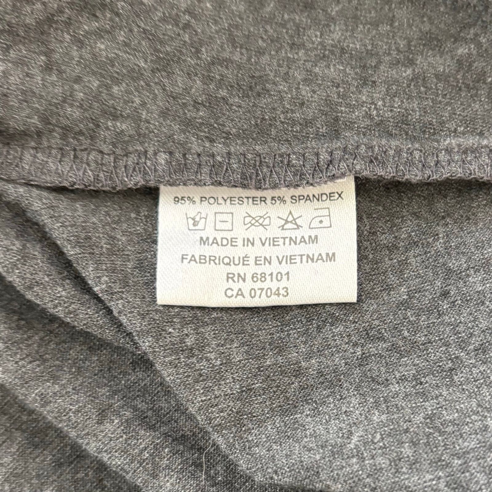 Other Belldini Gray Embellished Tunic Top Rhinestone 3/4 Sleeve Size L / US 10 / IT 46 - 9 Thumbnail