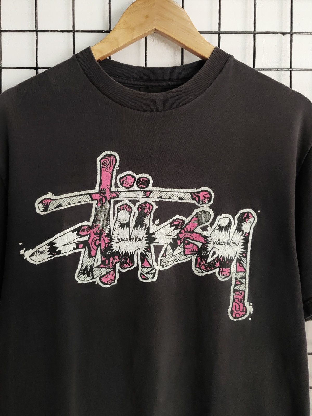 Stussy Stüssy ‘ Increase the peace ‘ Size US M / EU 48-50 / 2 - 2 Thumbnail