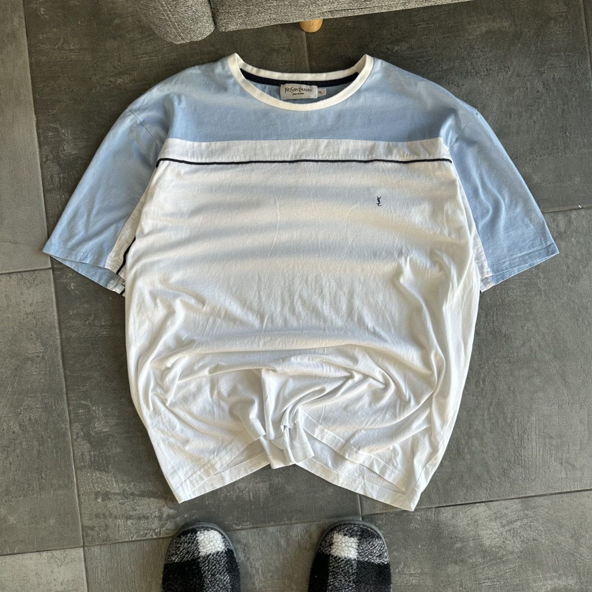 Yves Saint Laurent Vintage Yves Saint Laurent T-shirt Basic Fir Y2K 00s USA Size US XXL / EU 58 / 5 - 1 Thumbnail