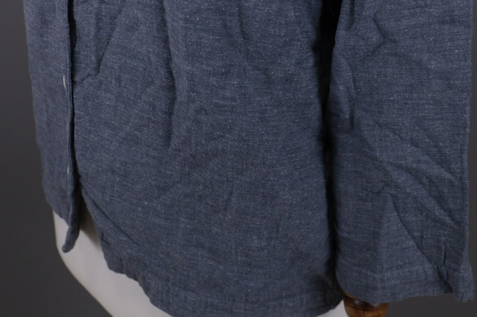 Designer Toast Blue Long Sleeve Button Down Blouse Shirt Size XS Size XS / US 0-2 / IT 36-38 - 7 Thumbnail