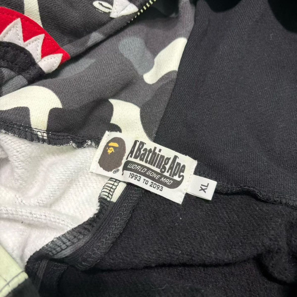 Bape BAPE CAMO SHARK FULL ZIP HOODIE Size US XL / EU 56 / 4 - 7 Thumbnail