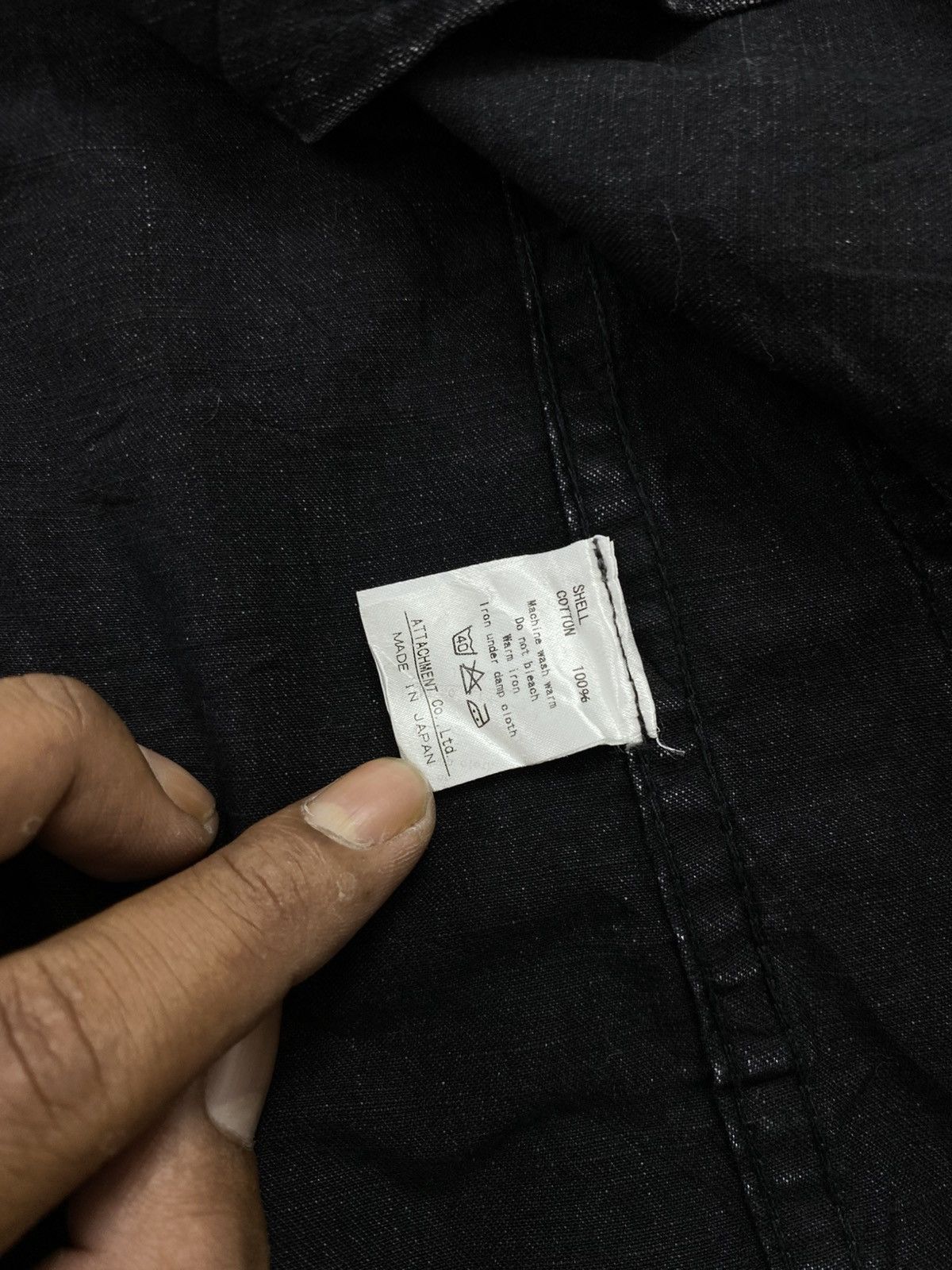 Attachment Attachment Japan Double Breast Distressed Design Coat Jacket Size US S / EU 44-46 / 1 - 5 Thumbnail