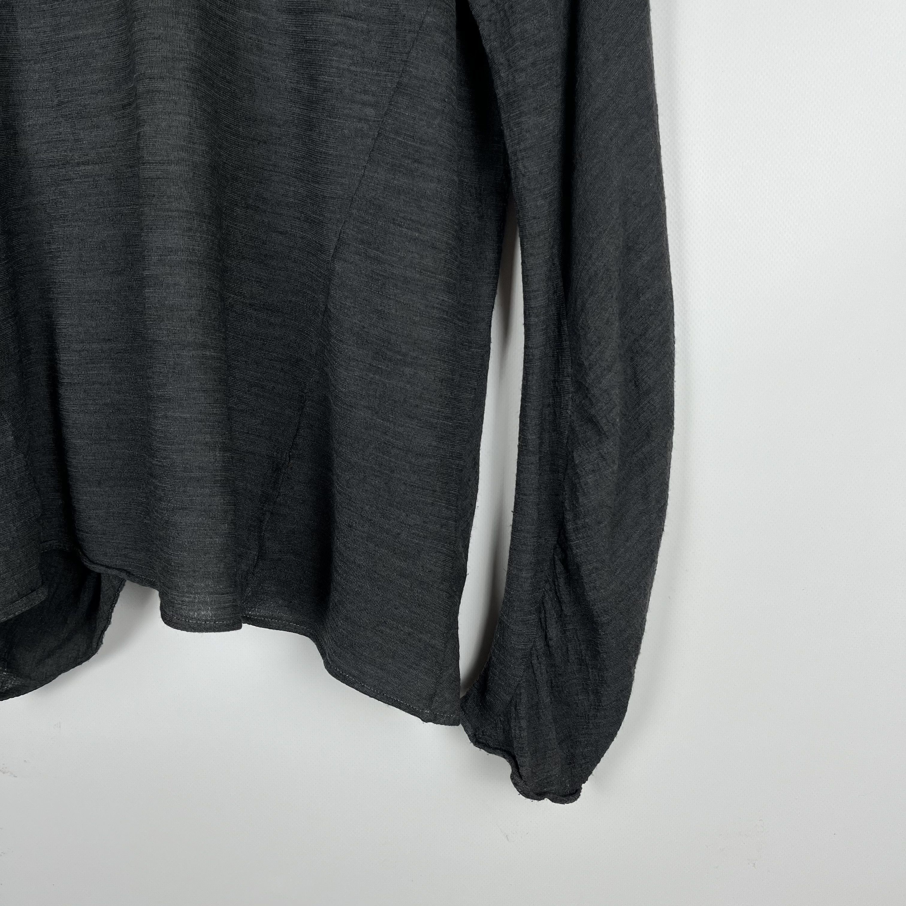 Transit Ladies Transit Par-Such Avant-Garde Cardigan Sweater Size M / US 6-8 / IT 42-44 - 16 Thumbnail