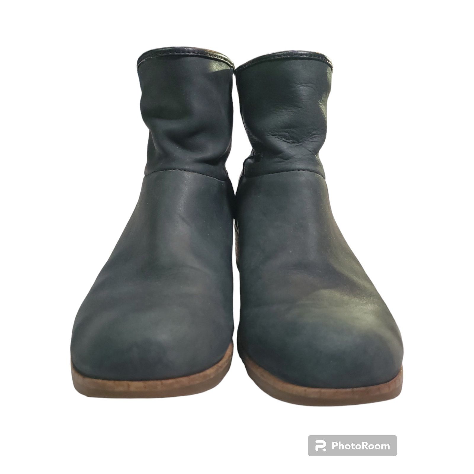 Ugg UGG | Slip on Darling Ankle Boots in Black/Grey| Size 9 Size US 9 / IT 39 - 4 Thumbnail