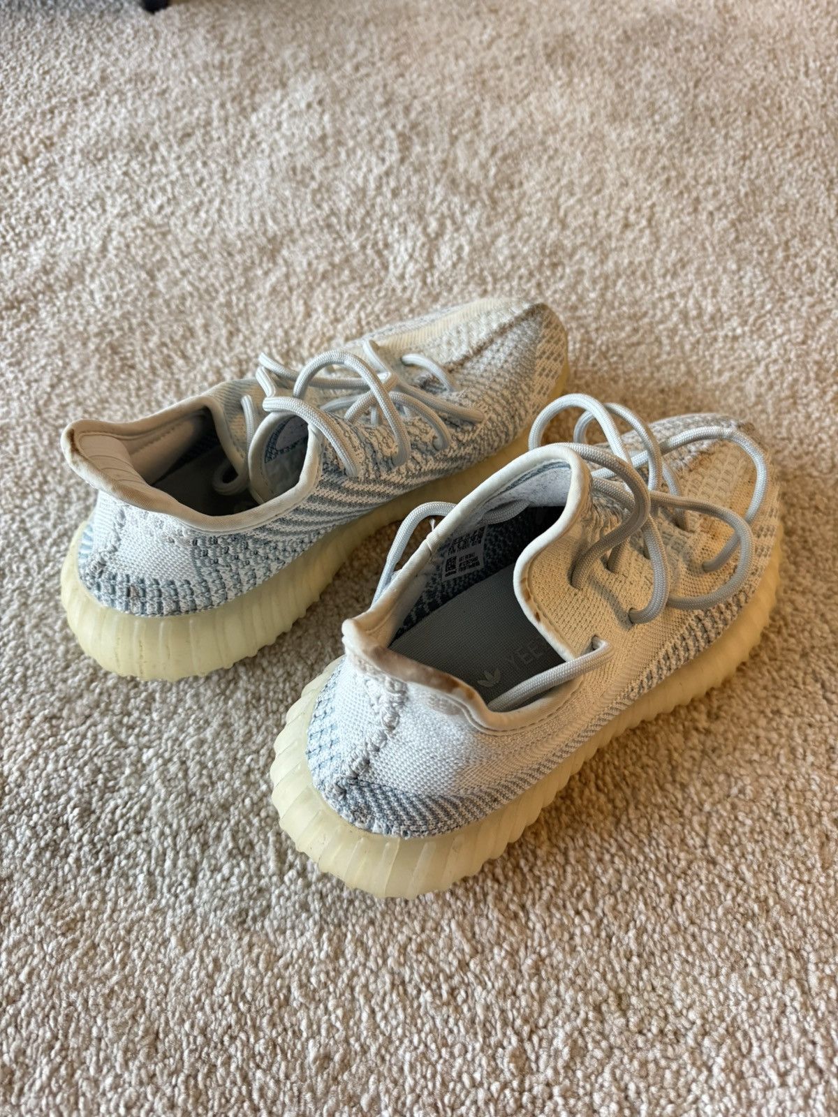 Adidas × Yeezy 🔥 RARE Yeezy Boost 350 V2 Citrin Nylon Blue Light Size US 6.5 / IT 36.5 - 2 Thumbnail