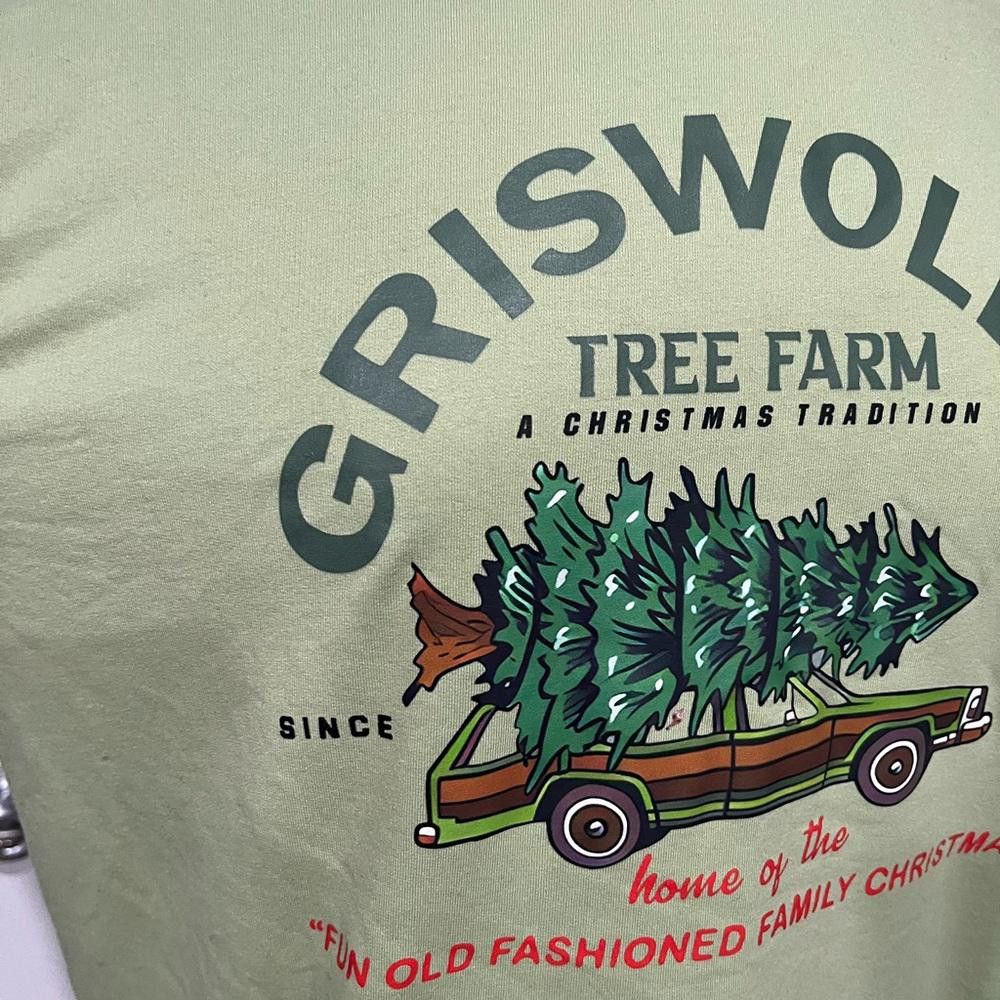 Designer Griswold Christmas Tree Farm Sweatshirt Christmas Crewneck Size XL / US 12-14 / IT 48-50 - 2 Thumbnail