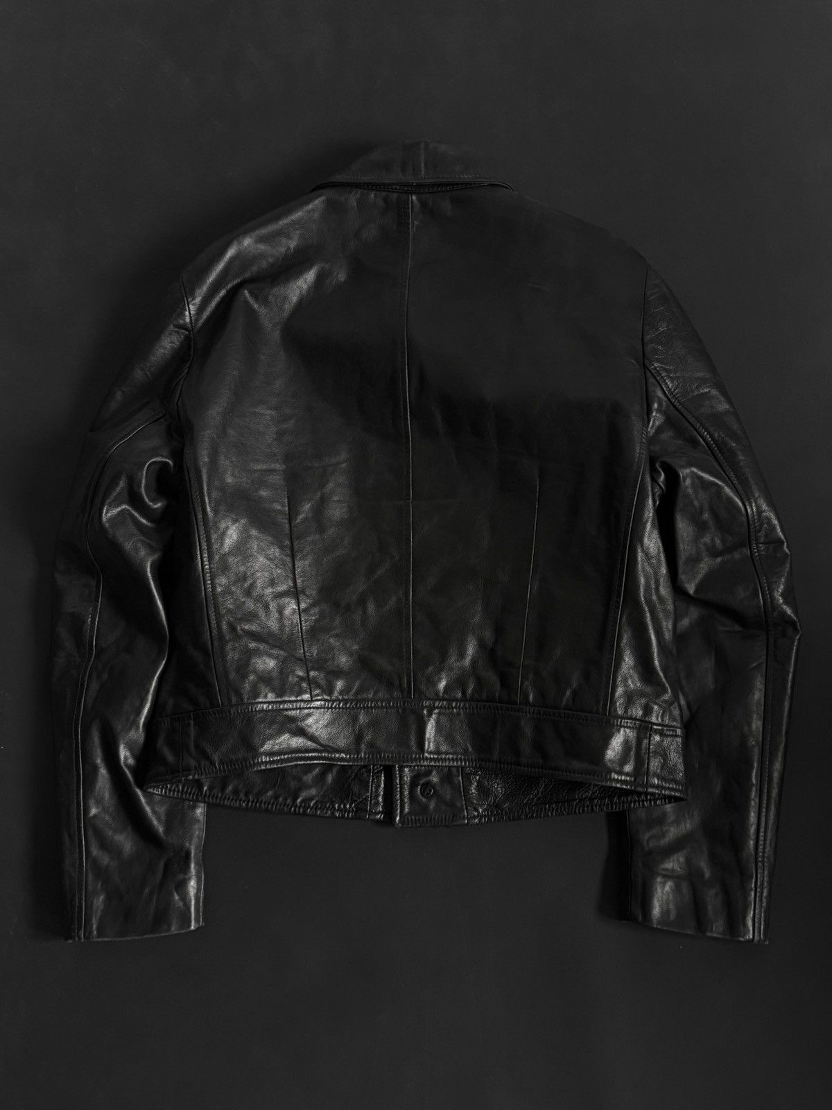 Dolce & Gabbana Dolce Gabbana Leather Jacket Size US L / EU 52-54 / 3 - 3 Thumbnail