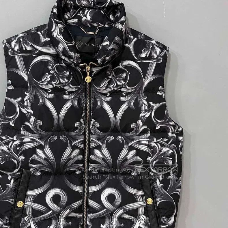 Versace Versace Baroque vest jacket Size US M / EU 48-50 / 2 - 2 Thumbnail