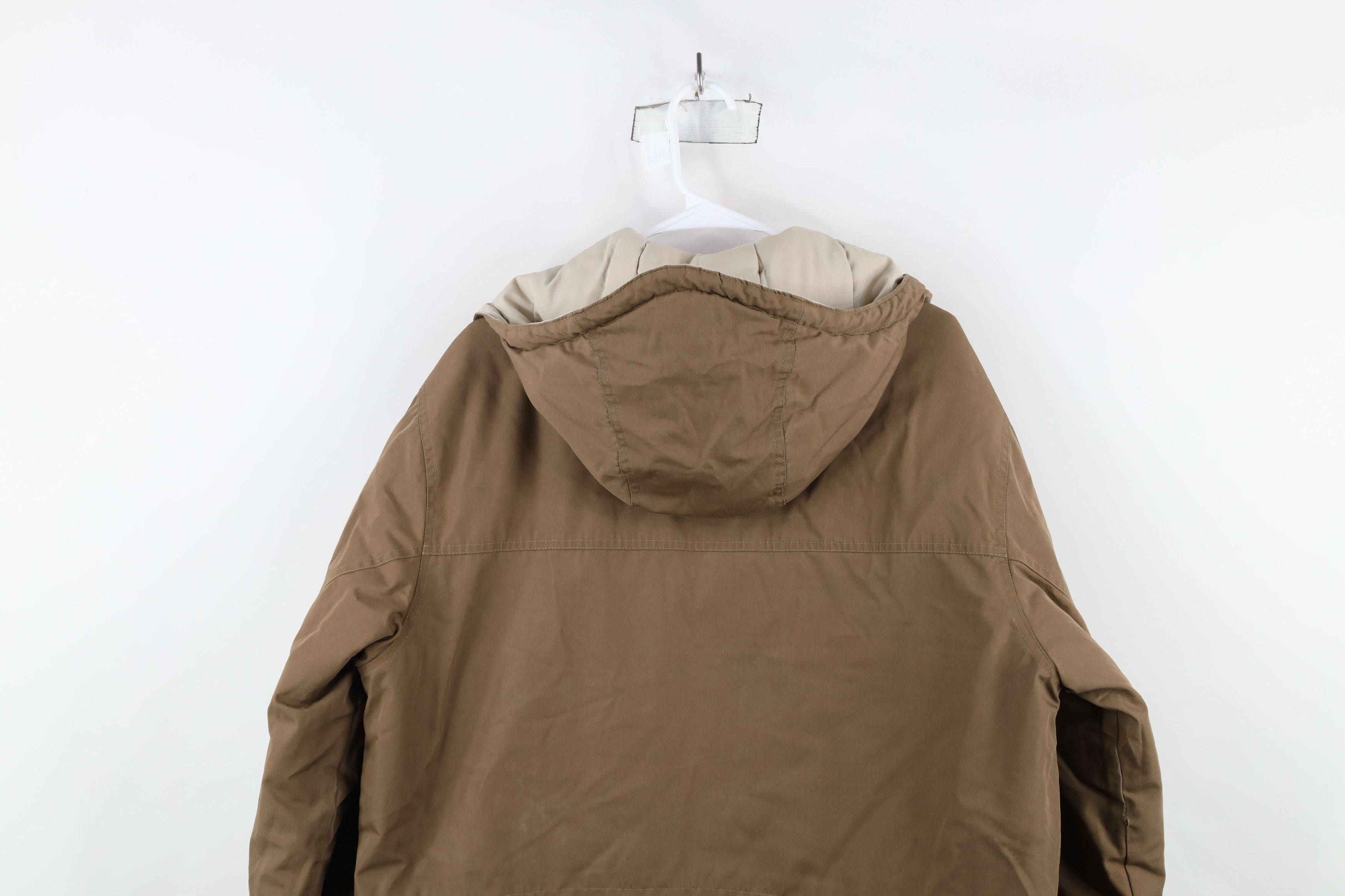 Vintage Vintage 80s 90s Streetwear Faded Quilted Hooded Parka Jacket Size US L / EU 52-54 / 3 - 15 Thumbnail