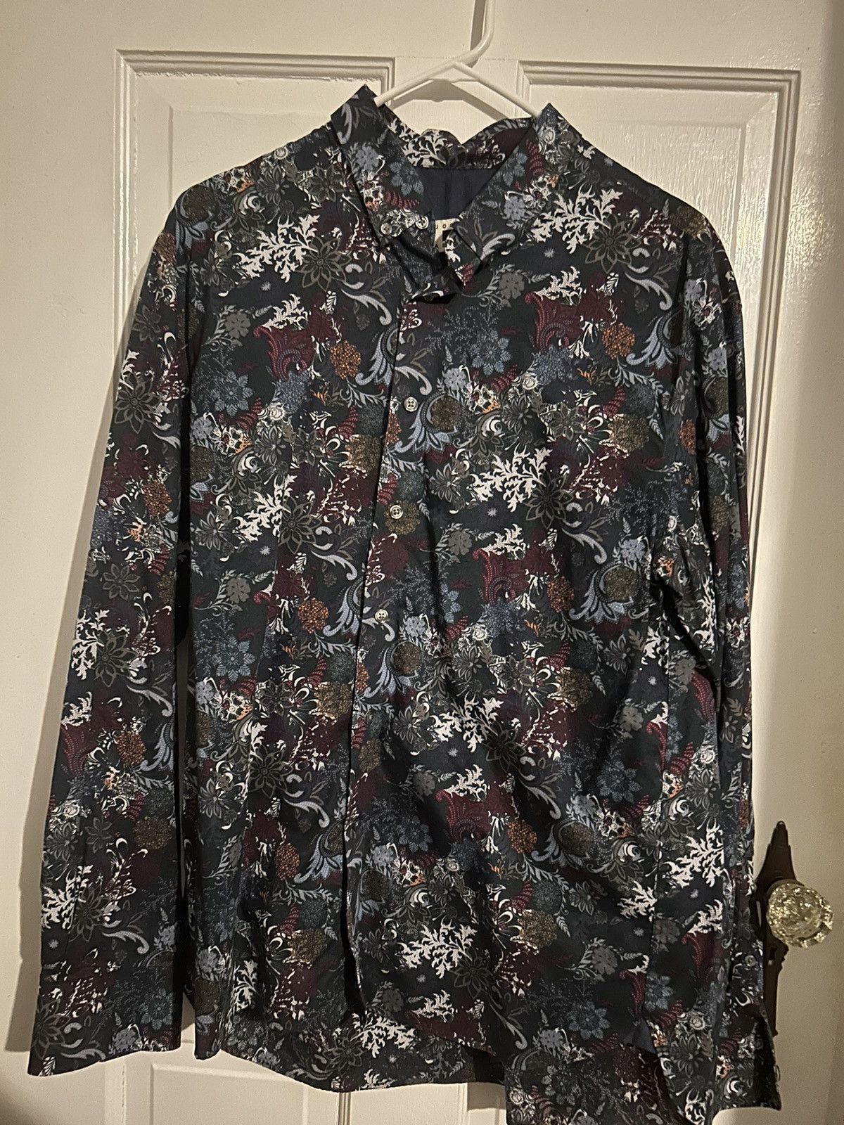 Joseph Abboud Joseph Abboud floral/paisley button down Size US L / EU 52-54 / 3 - 1 Thumbnail