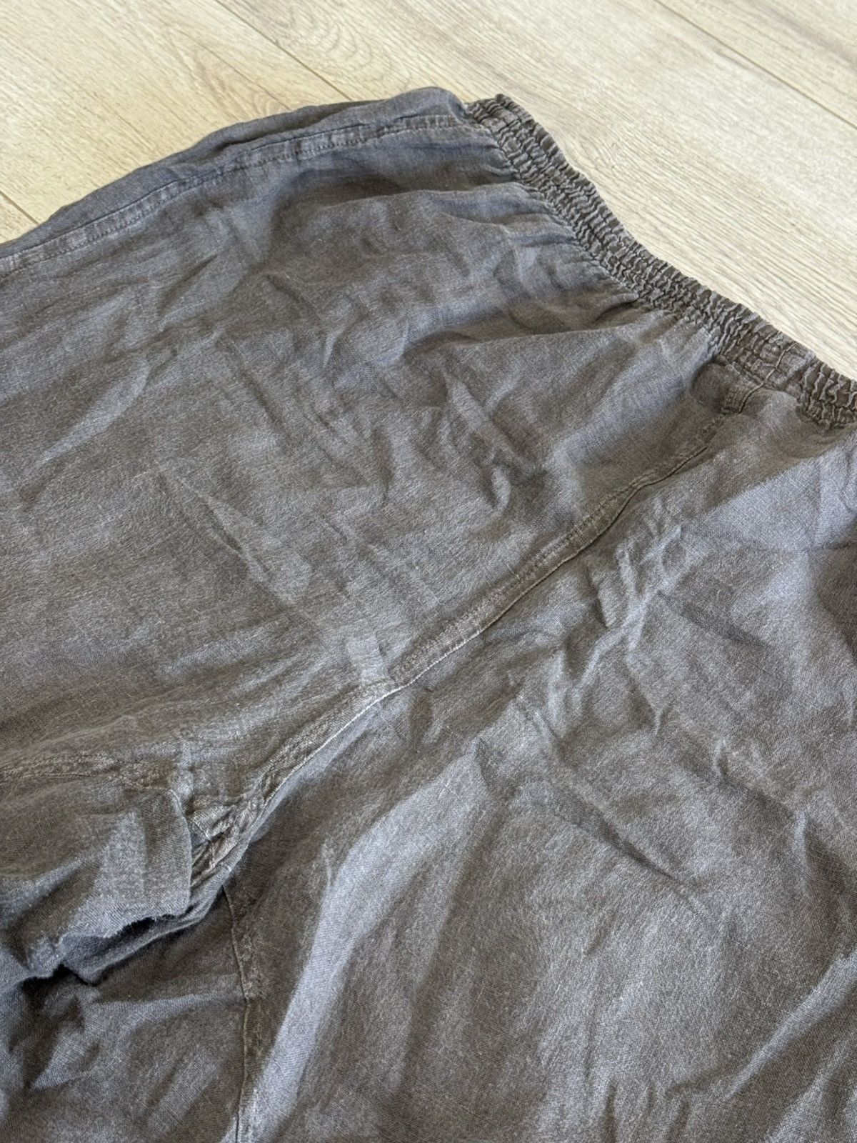 Other La Bottega Di Brunella Italy Beige Linen Cropped Pants With Size 32" / US 10 / IT 46 - 12 Thumbnail