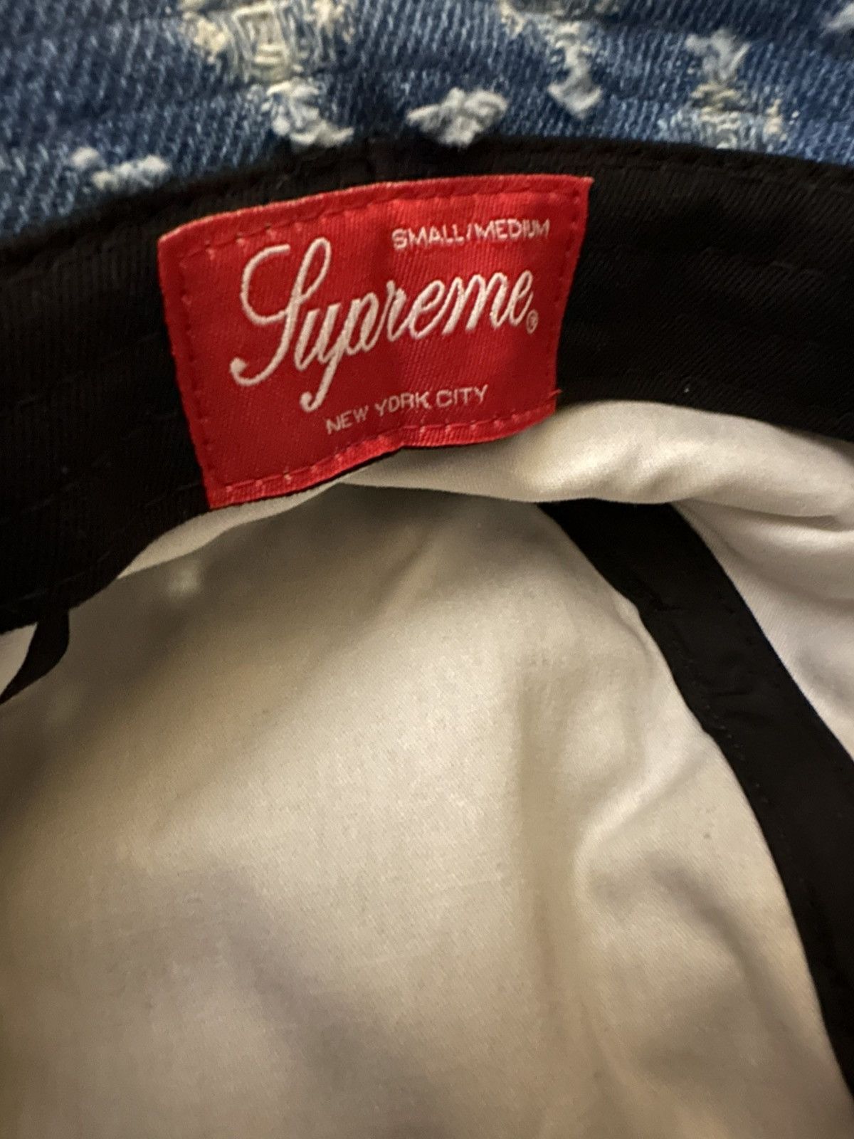 Supreme Supreme Hole Punch Denim Crusher S/M Size ONE SIZE - 4 Thumbnail