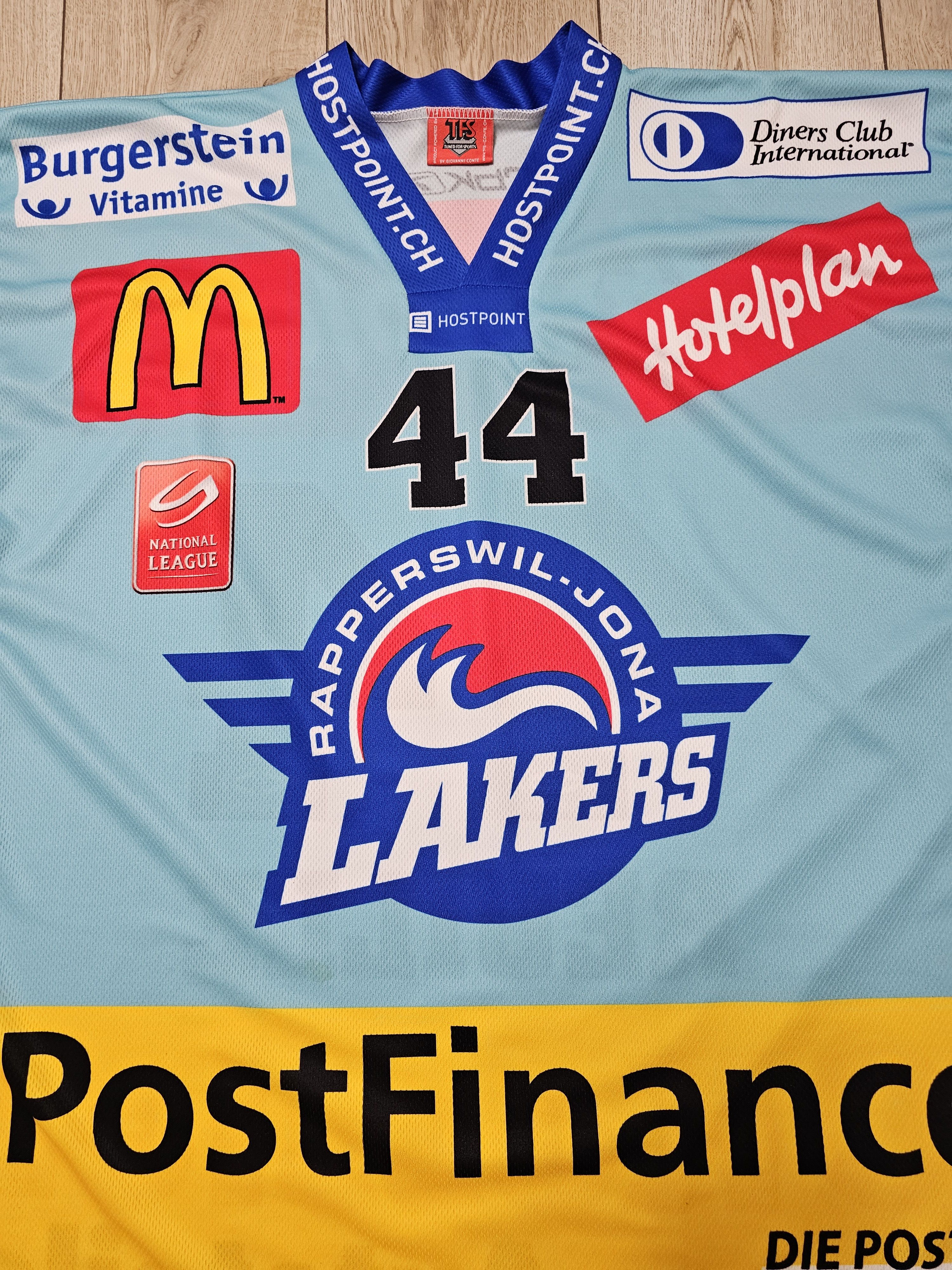 NHL × Vintage RAPPERSWIL-JONA LAKERS HOCKEY JERSEY VINTAGE 2007 ICE HOCKEY Size US XL / EU 56 / 4 - 3 Thumbnail