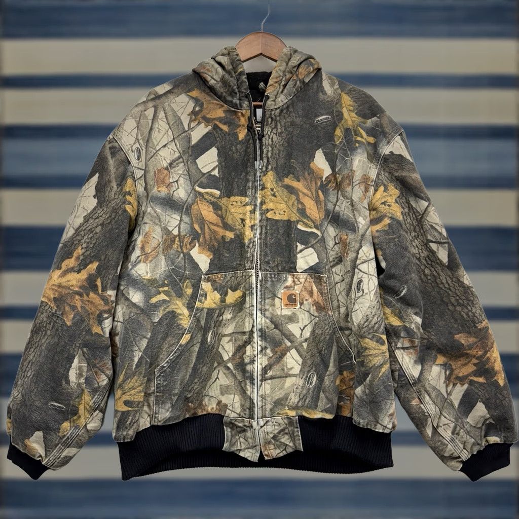 Carhartt × Streetwear × Vintage Vintage Trebark Camo Active Jacket
