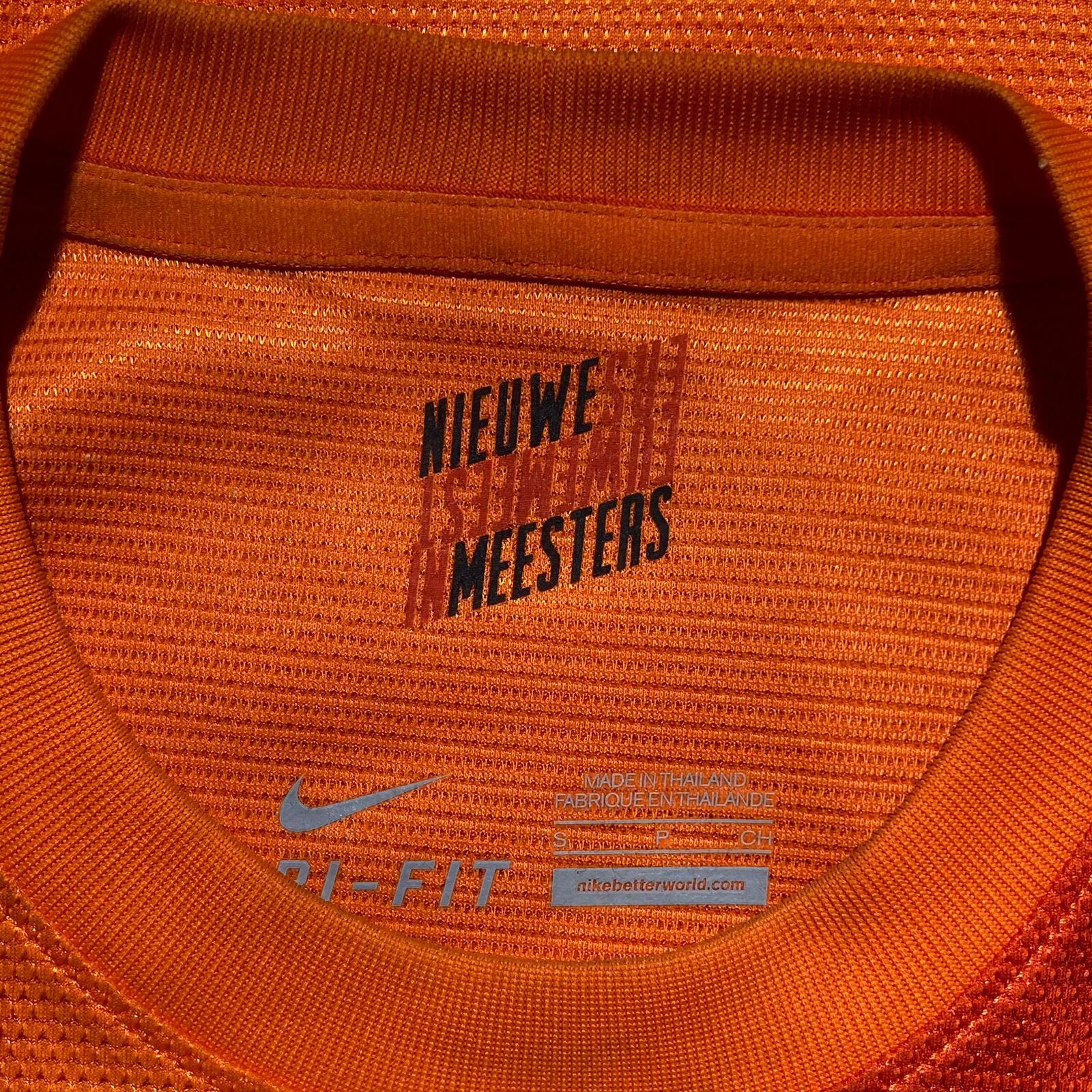 Nike 2012-13 Holland Home Player Issue Nike 447406-815 Size US S / EU 44-46 / 1 - 4 Thumbnail