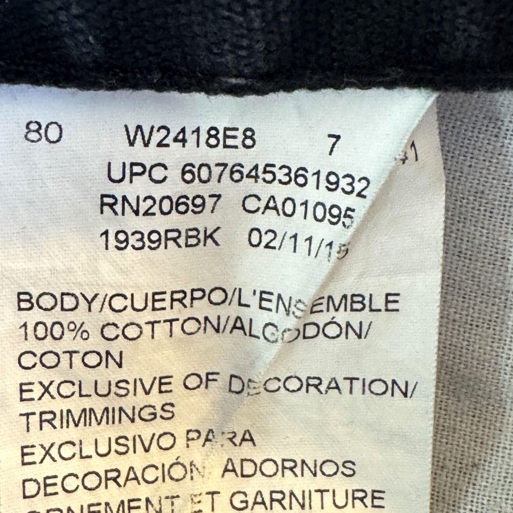 Dickies DICKIES Carpenter Jeans Mens 44x30 Black 100% Cotton Relaxed Fit Work Pants Utility Jeans Size US 44 / EU 60 - 5 Thumbnail