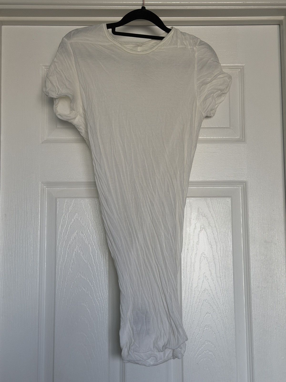 Rick Owens Drkshdw Unstable Milk Tshirt Size US S / EU 44-46 / 1 - 1 Thumbnail