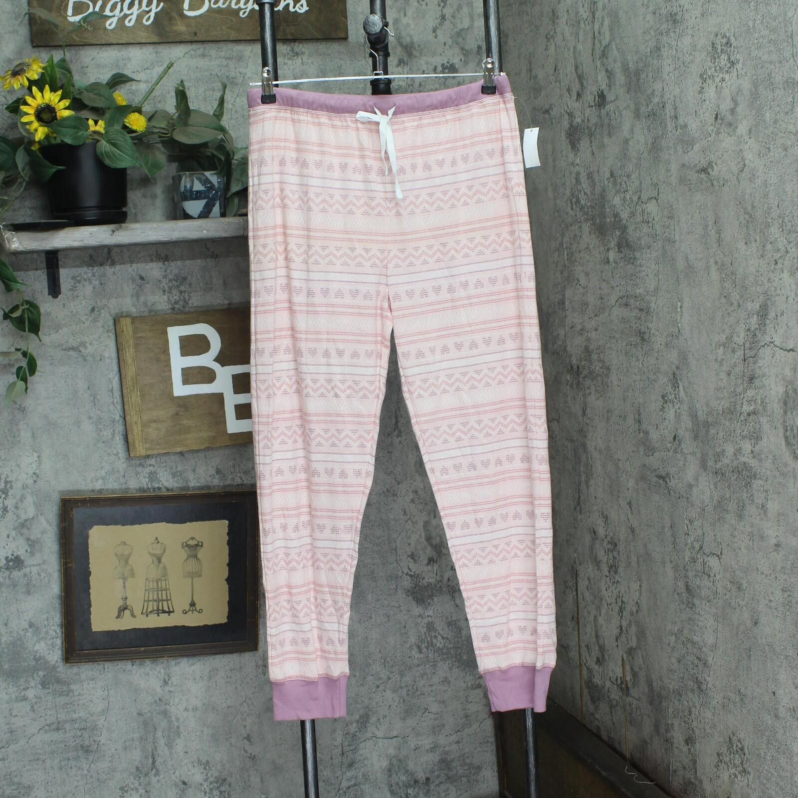 Splendid New Splendid Jogger Pajama Pants Rld0298 Pink Geometric L Size 36" / US 14 / IT 50 - 1 Thumbnail