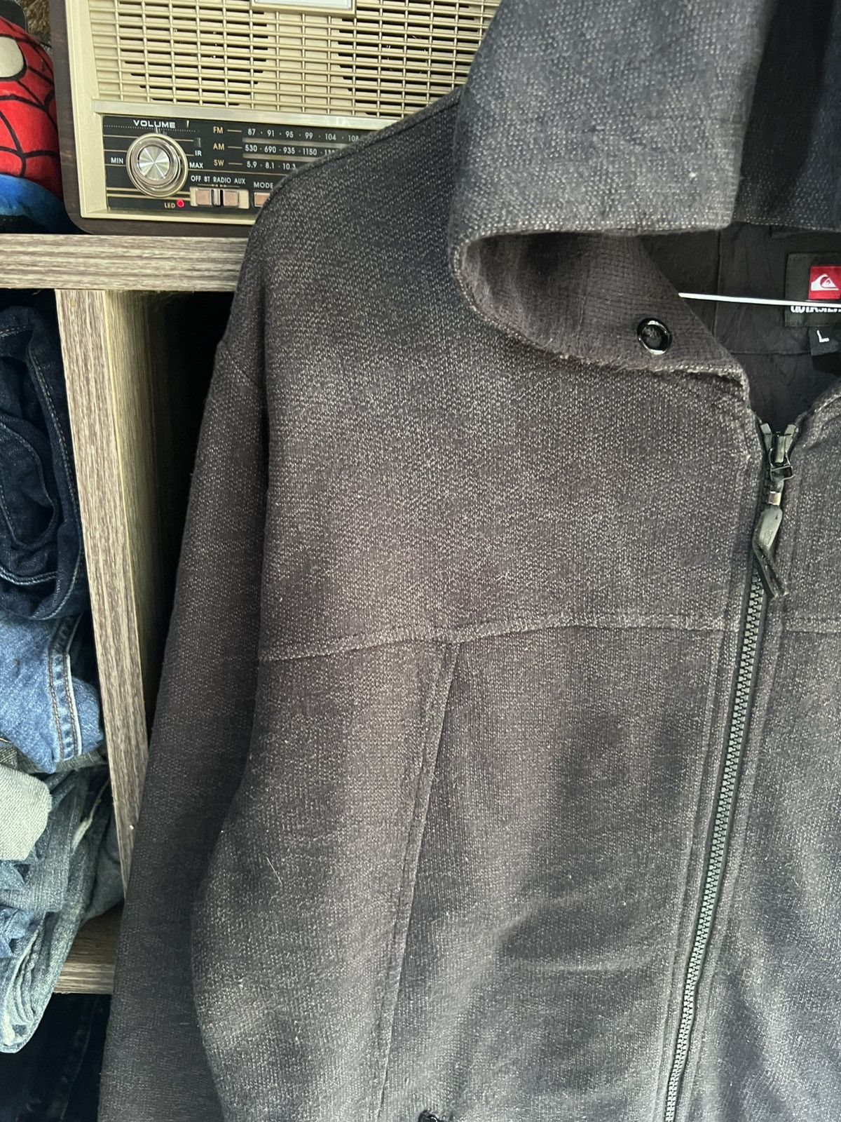 Quiksilver 🔥Quiksilver Small Logo Zipper Hoodie Size US M / EU 48-50 / 2 - 5 Thumbnail