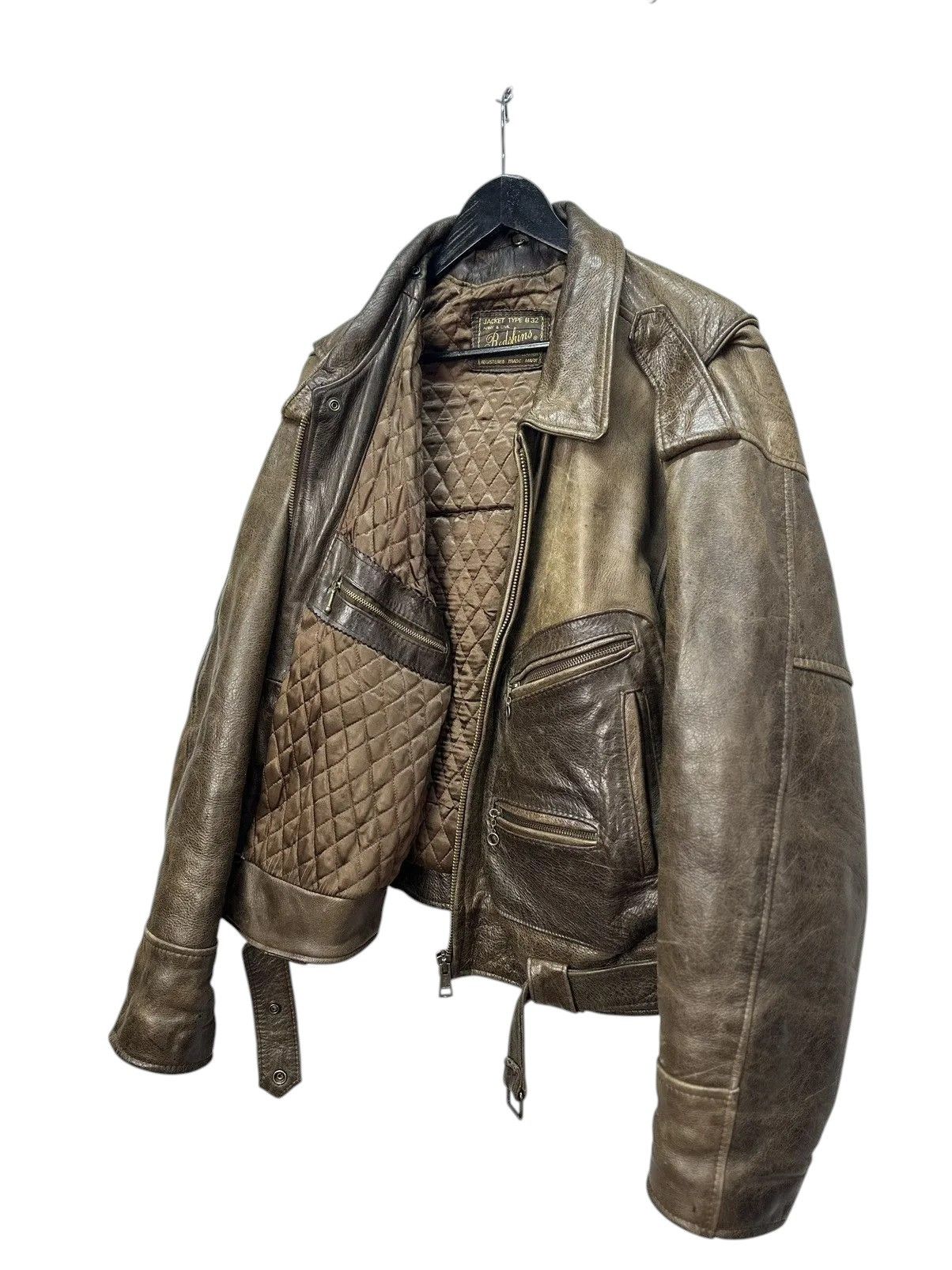 Red Wing Vintage Redskins B-32 Leather Jacket Rick Owens Style Size US XL / EU 56 / 4 - 12 Thumbnail