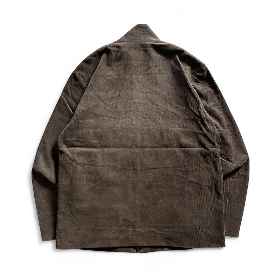 Issey Miyake TETE HOMME Hidden Pocket Corduroy Jacket Size US L / EU 52-54 / 3 - 2 Thumbnail