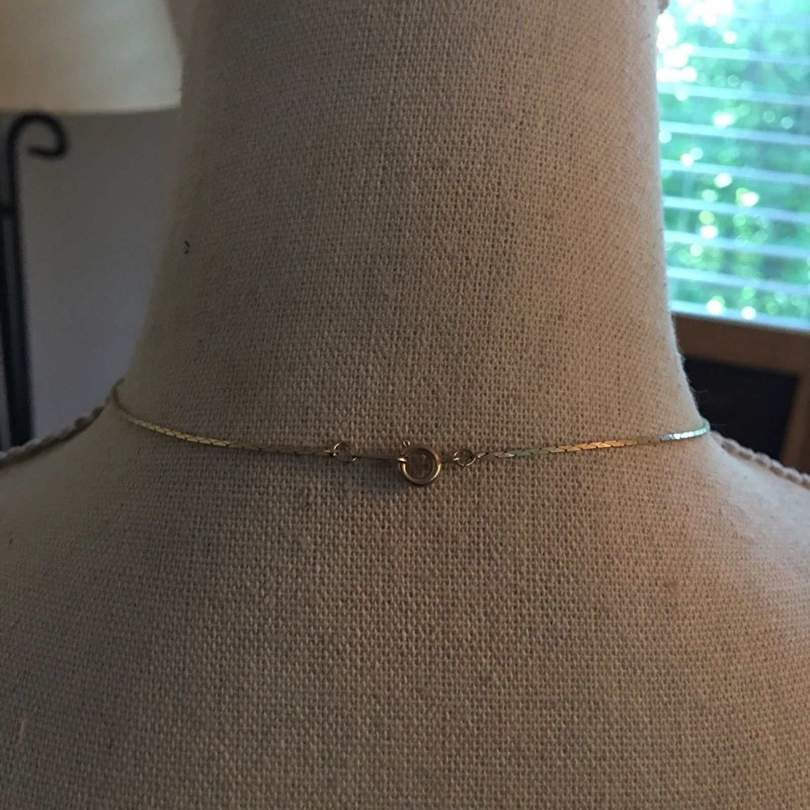 Vintage Vintage 80s faux pearl beaded gold plated chain Size ONE SIZE - 5 Thumbnail