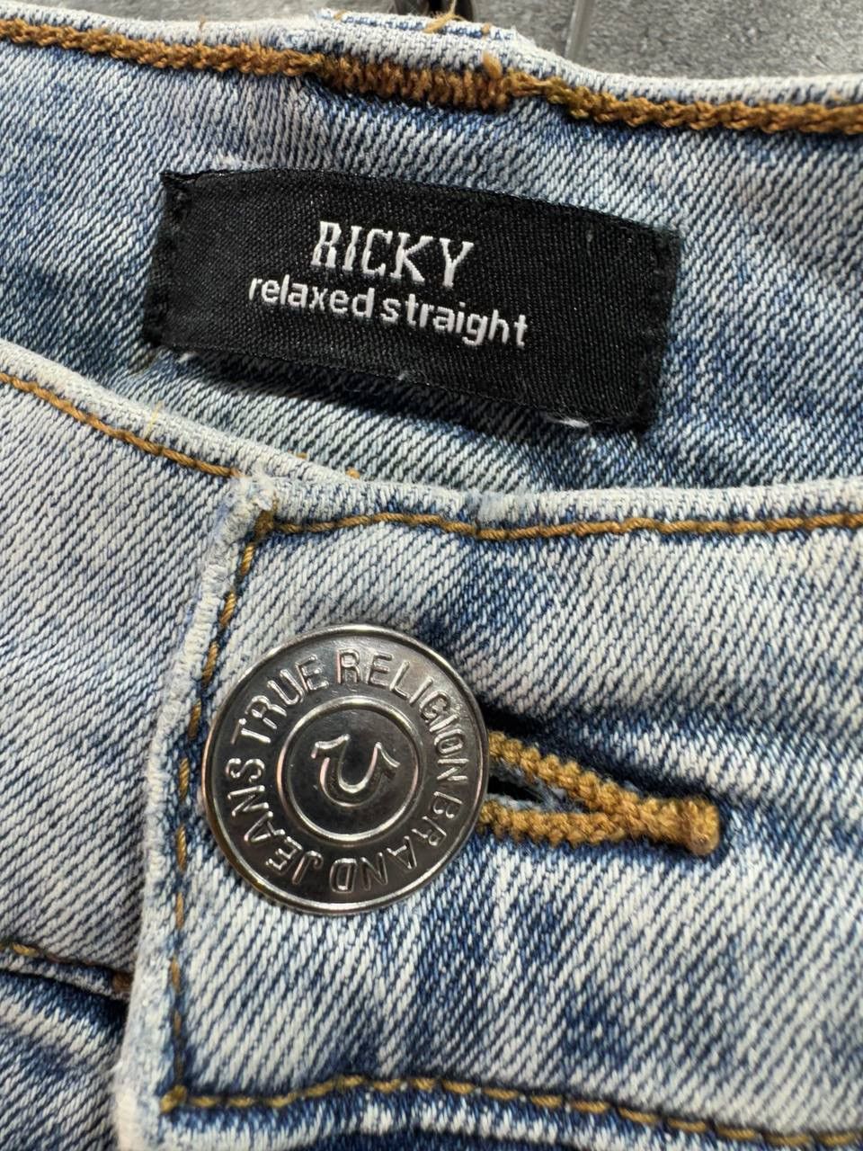 True Religion True Religion Ricky Sn Flap Mens Jeans Pants Size US 32 / EU 48 - 4 Thumbnail