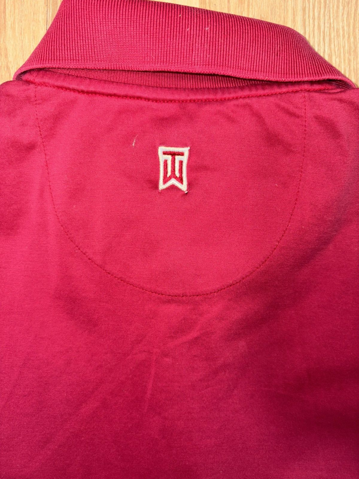 Nike VTG 2002 Nike Tiger Woods Polo Shirt Red Y2K Archival Golf Size US XL / EU 56 / 4 - 7 Thumbnail