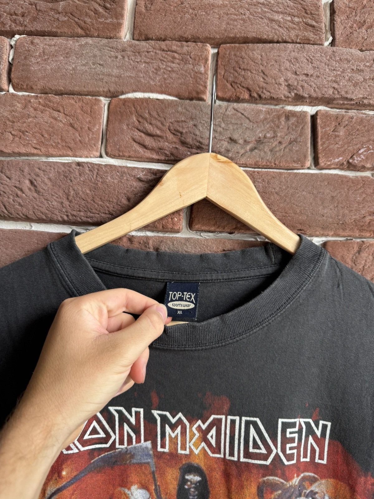 Band Tees Rare Vintage 00s Iron Maiden Dance Death Metal Band Tee XL Size US XL / EU 56 / 4 - 6 Thumbnail