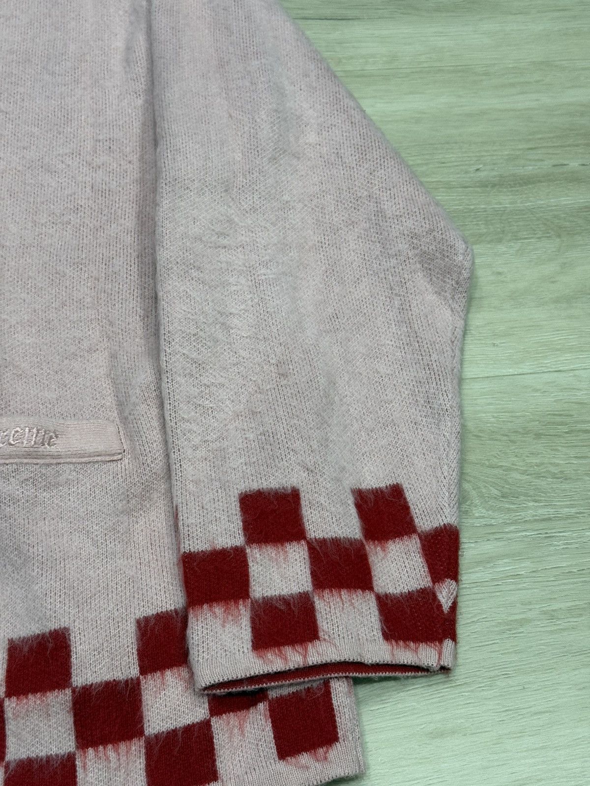 Supreme Supreme Brushed Checkered Cardigan Size US XL / EU 56 / 4 - 3 Thumbnail
