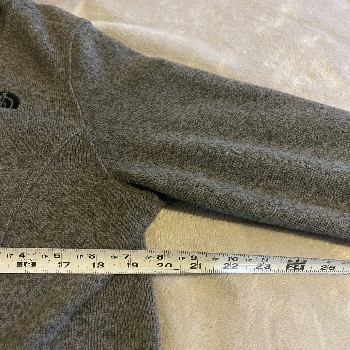 The North Face The North Face Jacket Women Medium Gray Fleece Outdoors Size M / US 6-8 / IT 42-44 - 6 Thumbnail