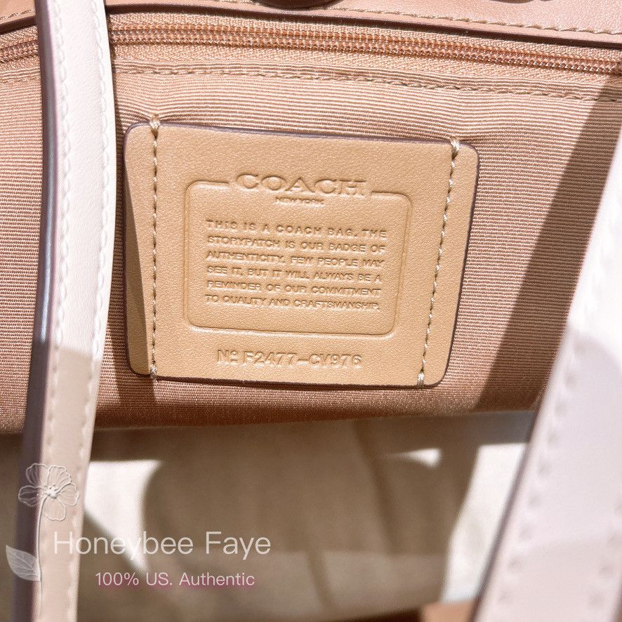 Coach City Tote Bag In Signature Canvas CV976 Size ONE SIZE - 5 Thumbnail