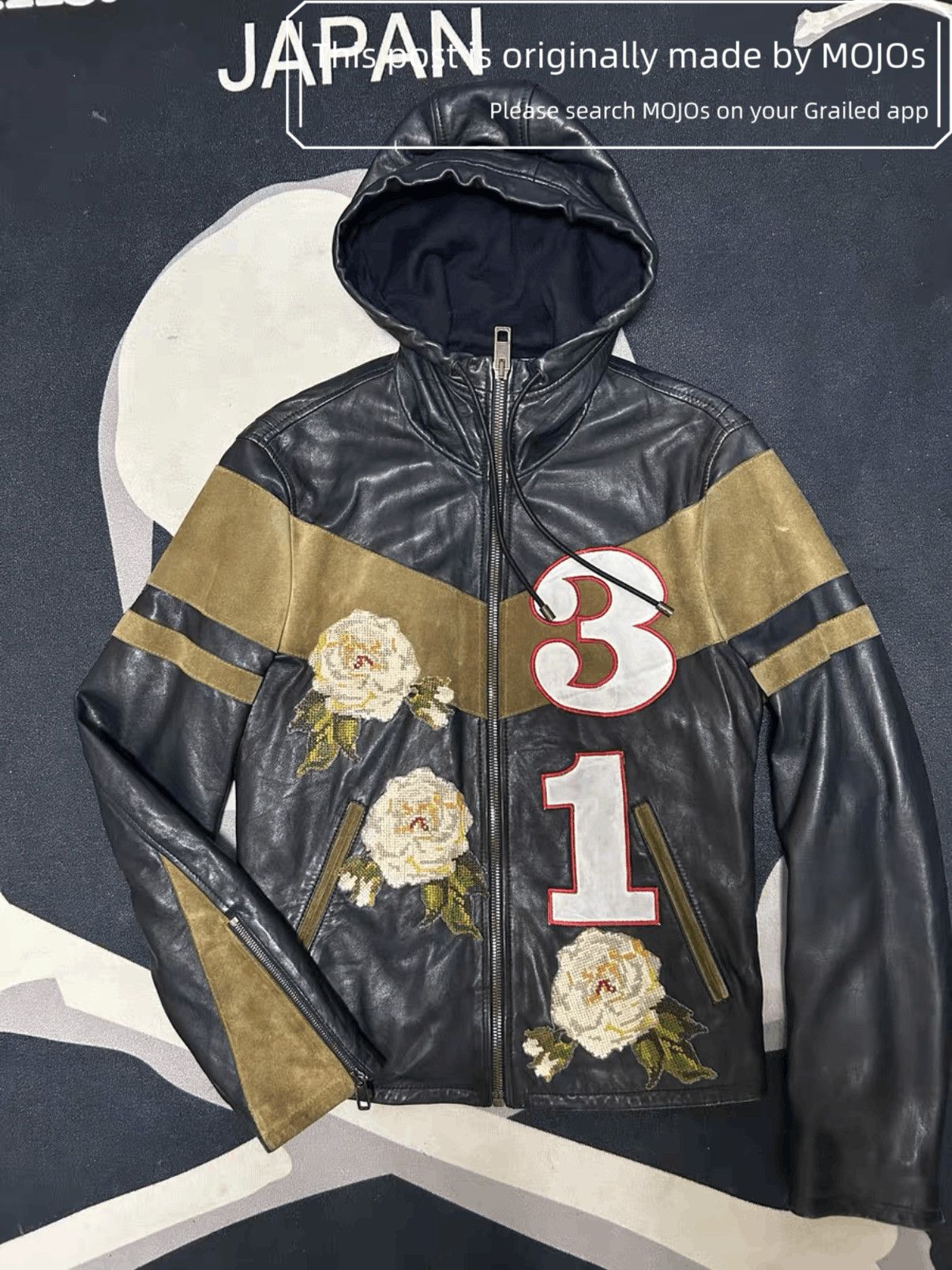 Dolce & Gabbana Sz 44 Dolce & Gbbana 31 Flowers Leather Jacket mojos1447 Size US S / EU 44-46 / 1 - 1 Thumbnail