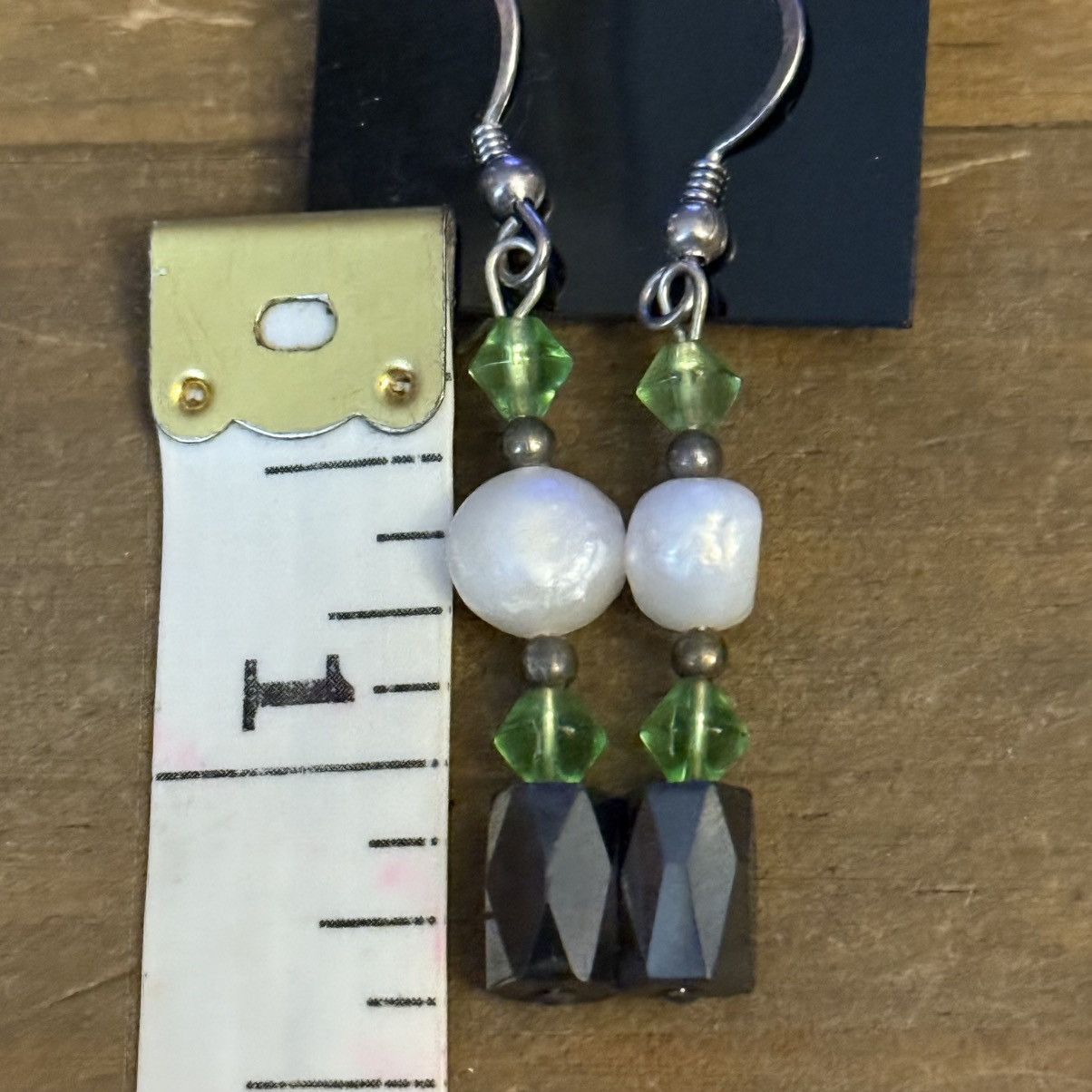 Other Sterling silver pearl and bead dangle earrings Size ONE SIZE - 4 Thumbnail