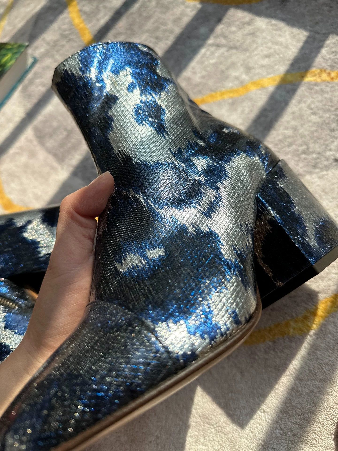 Dries Van Noten Dries Van Noten Shimmering Classic Boots EU 35.5 Size US 5 / IT 35 - 6 Thumbnail