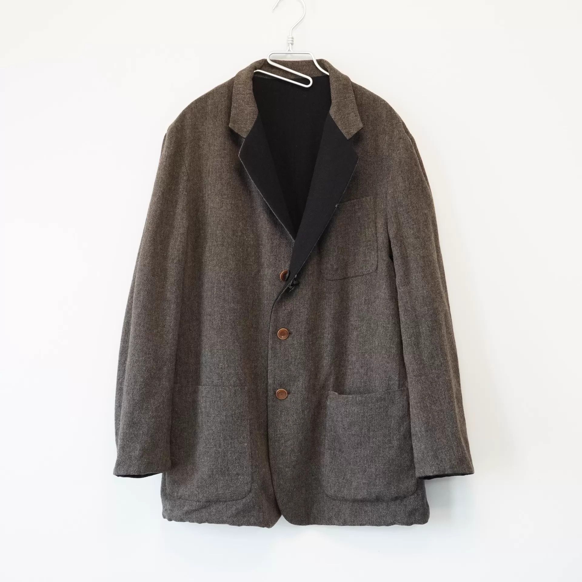 Yohji Yamamoto Yohji Yamamoto 05AW Reversible Leather Jacket Size 3 Size US L / EU 52-54 / 3 - 3 Thumbnail