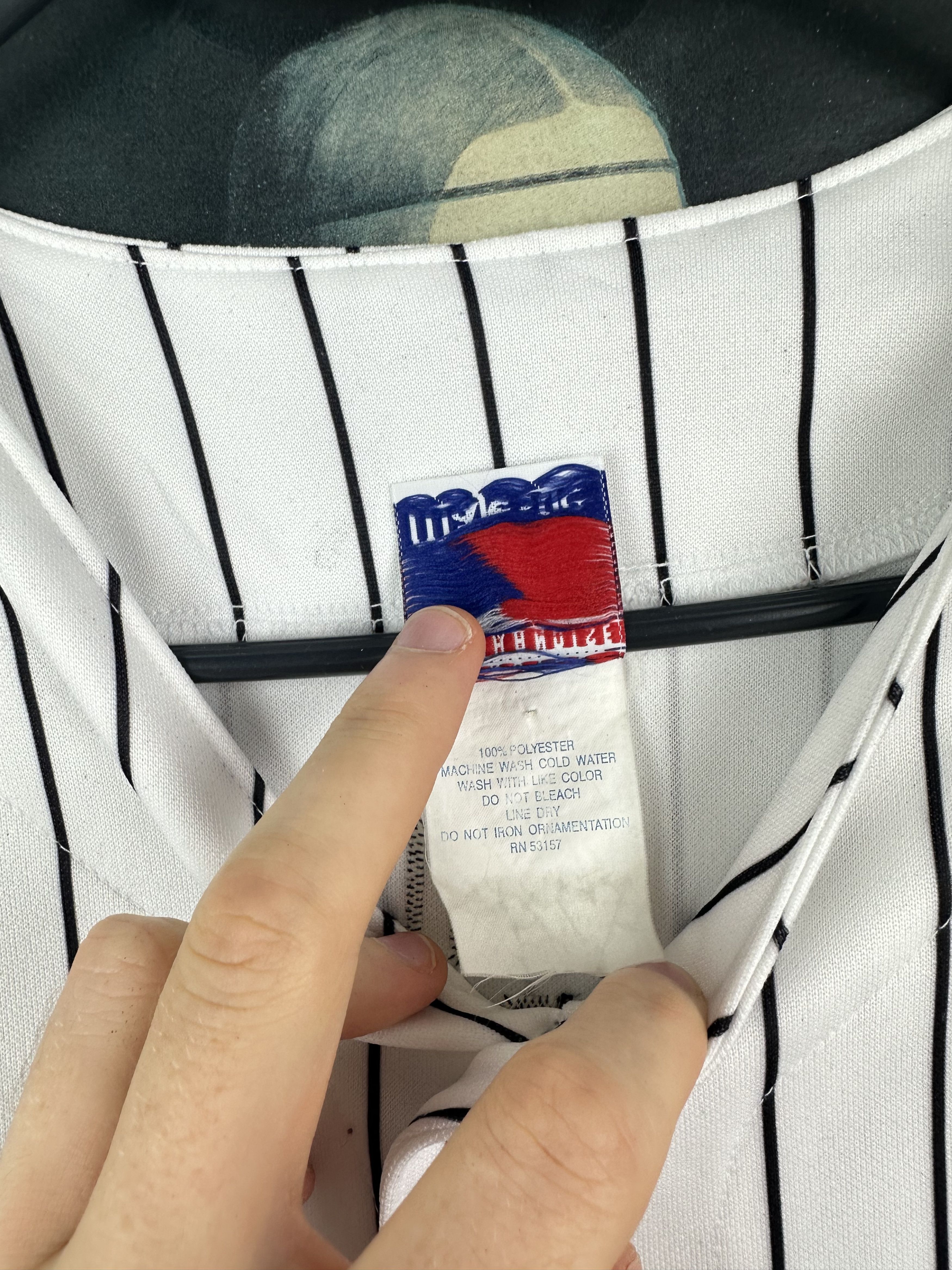MLB × Vintage Vintage Chicago White Sox MLB #34 Garcia Jersey Shirt Rare Size US XL / EU 56 / 4 - 9 Thumbnail