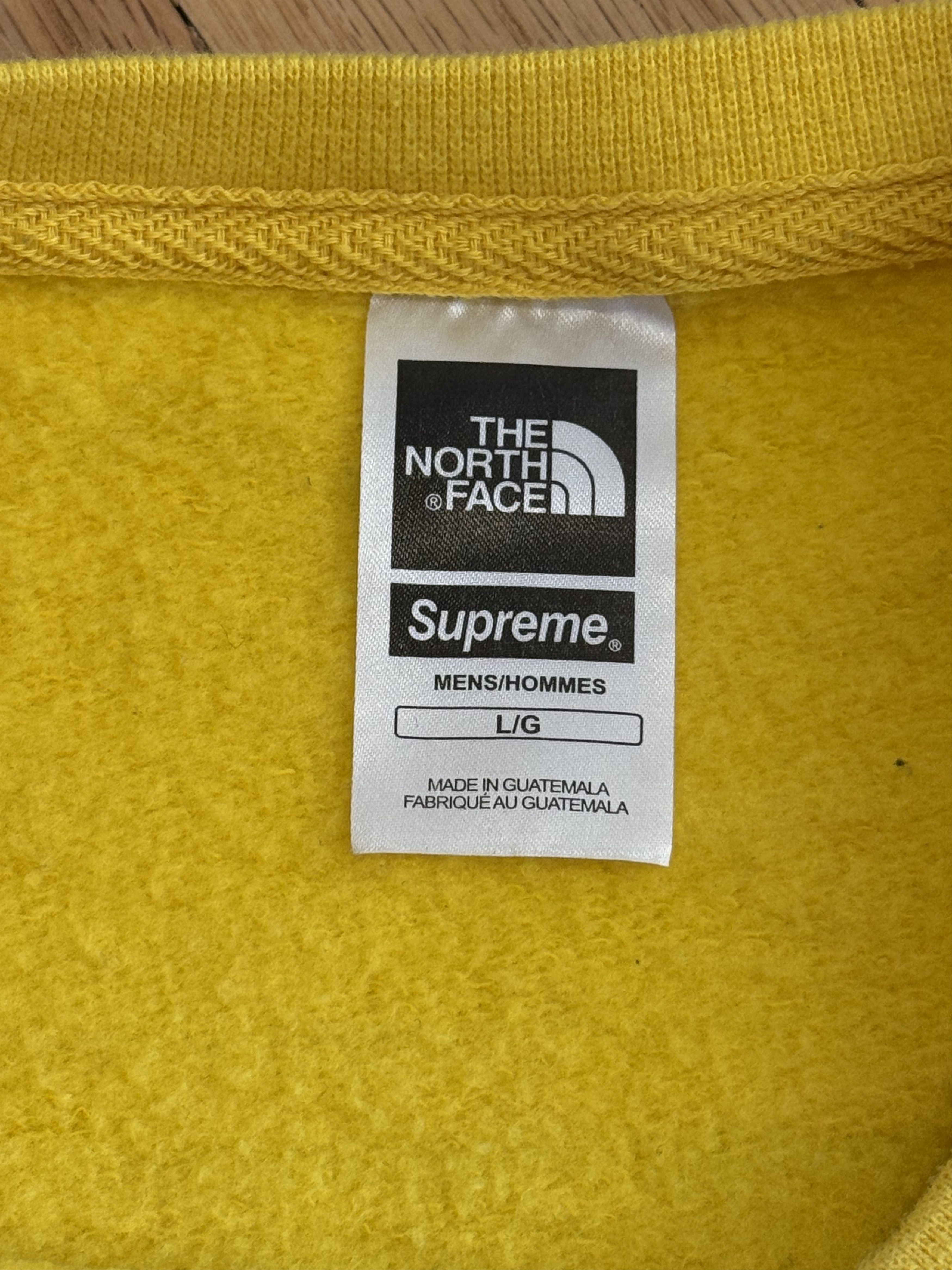 Supreme × The North Face Supreme x The North Face Steep Tech Crewneck TNF L Size US L / EU 52-54 / 3 - 6 Thumbnail