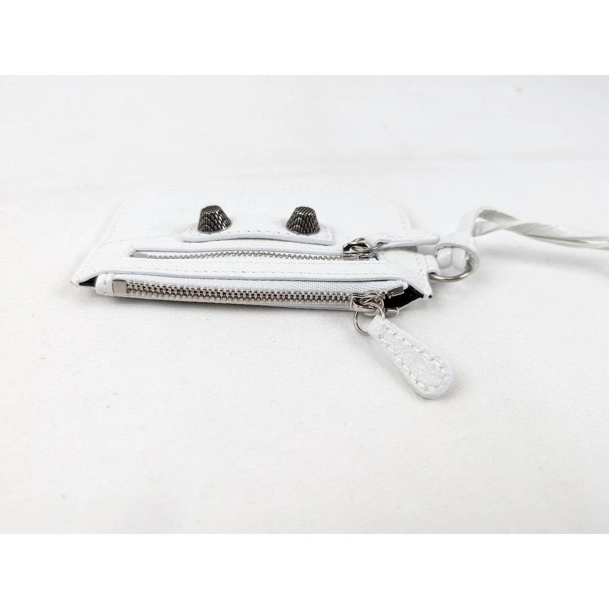 Balenciaga o1rshd1 Size: OS / Le Cagole Coin Purse in Optic White Size ONE SIZE - 3 Thumbnail